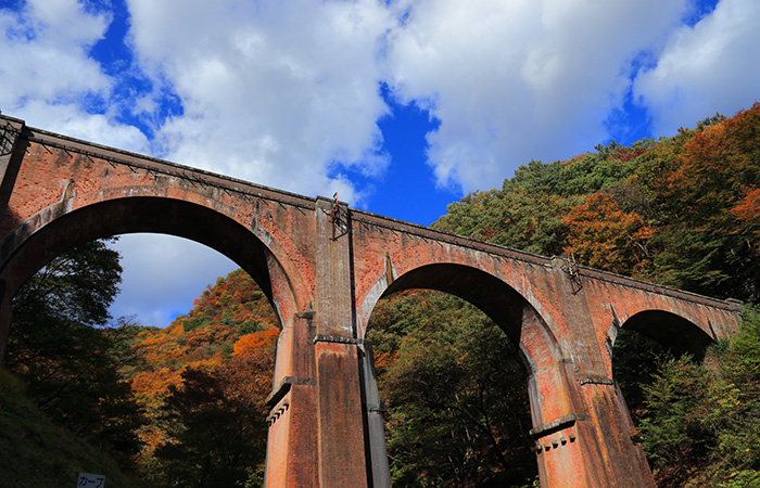 群馬県安中市碓井第三橋梁(めがね橋)