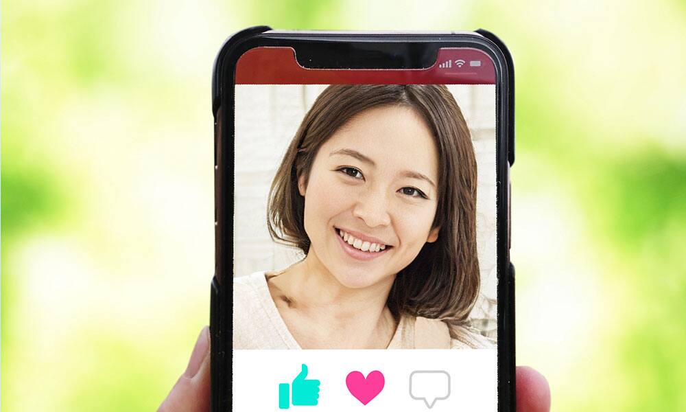 婚活アプリで見つけた女性