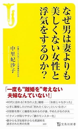 「なぜ男は妻よりも美しくない女性と浮気をするのか?」書籍表紙