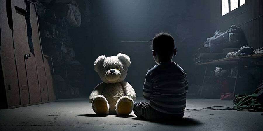 児童虐待・育児放棄のイメージ